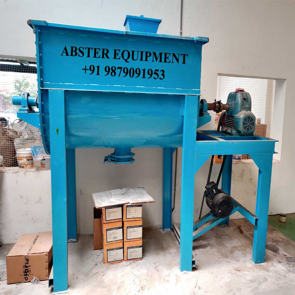 Horizontal Ribbon Blender